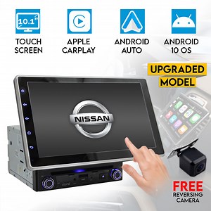 Nissan 10.1" Car DVD Player | Android 8, GPS, WiFi, BT | Elinz