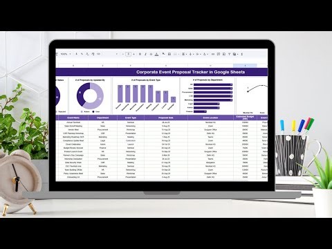 Corporate Event Proposal Tracker in Google Sheets