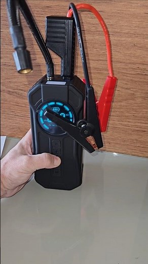 Want to save fuel? / Mini compressor and emergency start