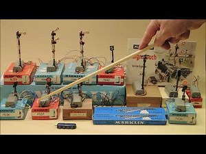 Märklin analog - Signale und Signalbuch von 1960 - Die Oberleitung