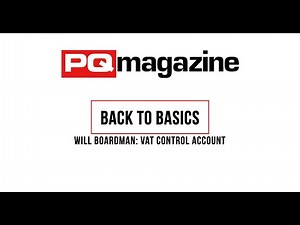 Back to Basics: VAT Control Account