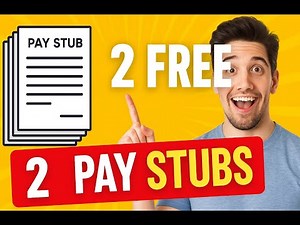 Get 2 FREE Pay Stubs Instantly | Create Pay Stubs Online in Minutes! (PDFPayStub.com)