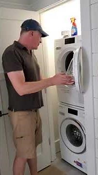 Operating the Miele T1 dryer