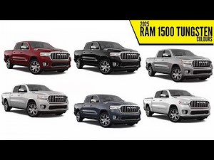 2025 RAM 1500 Tungsten – All Color Options – Images | AUTOBICS