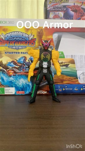 Rider hero series kamen rider zi-o OOO armor figure review #仮面ライダージオウ #仮面ライダーオーズ #仮面ライダー #KamenRider
