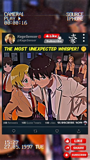 The Most Unexpected Whisper! 🤫