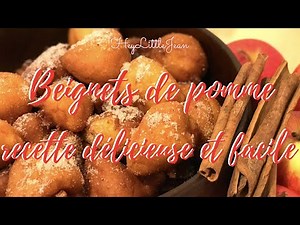 Apple Doughnuts - Easy Recipe - HeyLittleJean