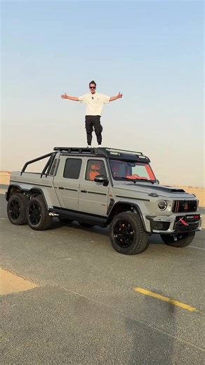 Take a look at the brand-new Brabus 6x6 luxury off-roader...😍 | Supercar Blondie