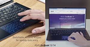 3.5K views · 154 reactions | Asus #ZenBook 13/14 comes with the exclusive new Number Pad, a touchpad with a switchable numeric keypad for speedy data entry #CreativePower #ASUS #SmallestLaptop Know more : https://www.asus.com/in/Laptops/ZenBook-Series-Home/ | ASUS | Facebook