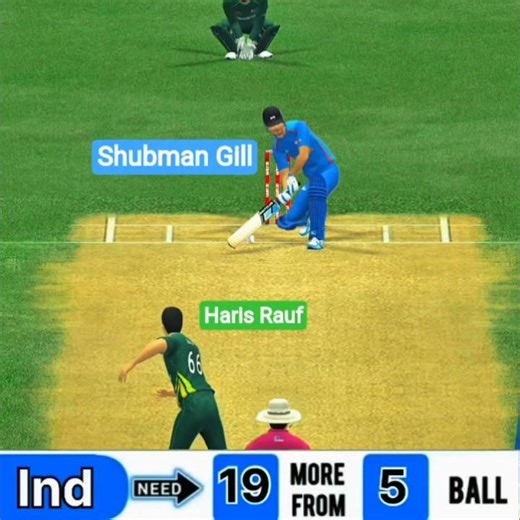 🔥 IND vs PAK | #rc24 #cricket #rcswipe #cricketlover #ipl #cricketgame #gameoncricketx