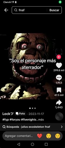Descubre los TikToks de FNAF que no te puedes perder