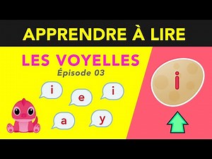 Voyelles de l'alphabet : les lettres I et Y | Méthode Syllabique Bobo (maternelle - CP - CE1)