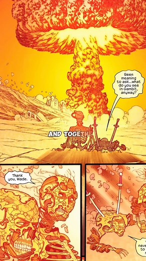 Deadpool Saves Rogue from Nuclear Blast | Marvel Comics