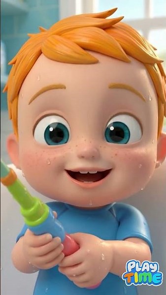 Kids Learn To Wash Your Hands , face | Baby Bath Song | Fight With Germs | Baby Cartoon Song #shorts