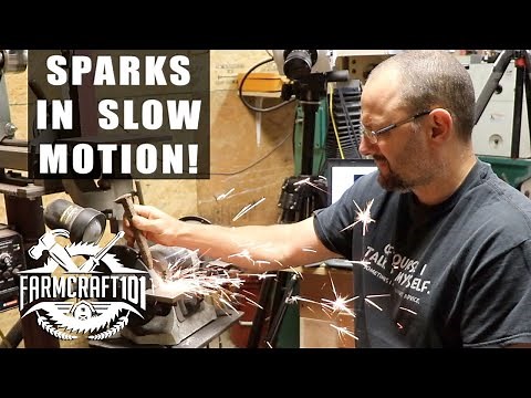 How to Spark Test Metals. Surprising Slow Motion Footage. FarmCraft101