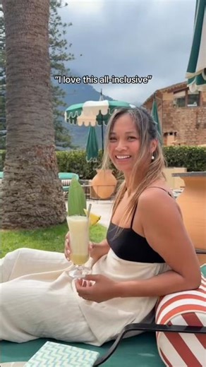 Featuring Jezzel’s “free” piña colada… #mallorca #traveltok