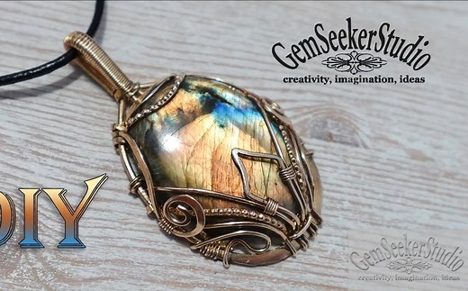 GemSeeker Studio 拉长石吊坠