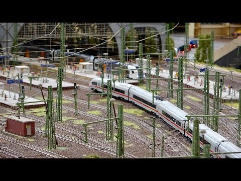 Rail Innovation / Model Innovation Incredibly HUGE model railway layout with MEGA CarMotion H0 1:87