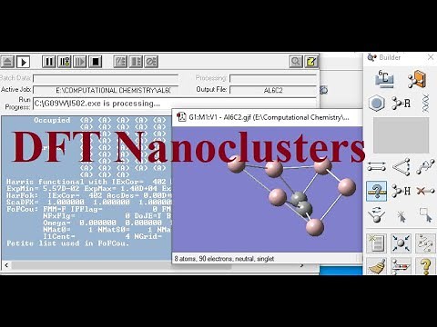 Gaussian Tutorial-2|DFT Calculations of Nanoclusters| #nanotechnology #chemistry ‪@MajidAli2020‬