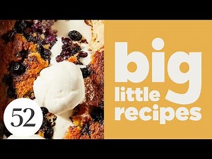 One-Bowl Buttery Blueberry Buckle | Big Little Recipes