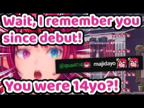 Irys Could NOT Believe That She Has a Loyal Viewer THIS Young