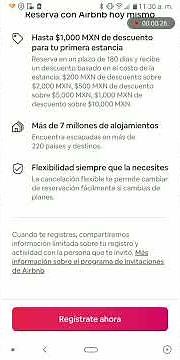 Airbnb 2026 Discount Coupon Sign up with a new account