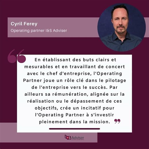À quoi sert un Operating Partner en 2024 ? | Deloitte x I&S Adviser - Témoignage