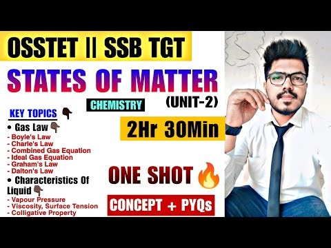 STATES OF MATTER ONE SHOT 🔥 || CHEMISTRY || Prostudy