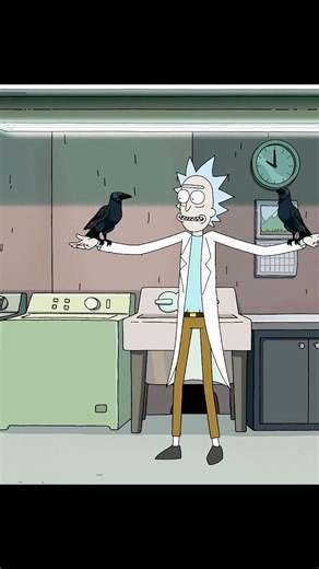 Rick taught them everything, but now the crows call the shots 🤓