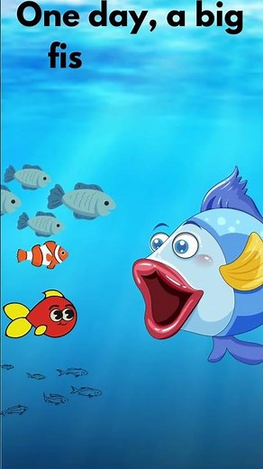 The Brave Little Fish| Short stories for kids #shorts