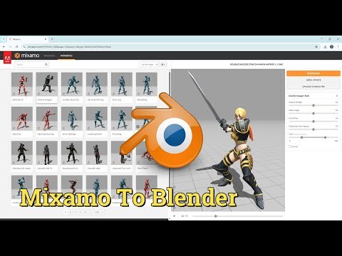 Mixamo to Blender Compatibility Test Success! #mixamo #blender #tutorial #motion