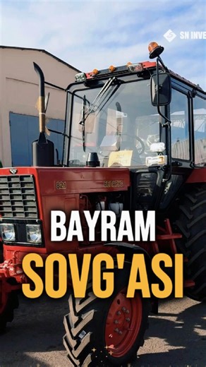 SN INVEST on Instagram: "🎉 YANGI YIL AKSIYASI TUGASHIGA OZ QOLDI! SHOSHILING! 🎉 📍 Toshkent viloyati, Ohangaron tumanidan mijozimiz bayram aksiyasi doirasida bir yo‘la 3 dona Belarus 82.1 traktorini xarid qildilar! 🤝 Bizga bildirgan ishonchingiz uchun katta rahmat! 🎊 Yangi yilingiz muborak bo‘lsin, ishlaringizga baraka va omad tilaymiz! 📞 Siz ham aksiya va chegirmalardan foydalanishga ulgurib qoling! +998 78 150 58 58 +998 78 150 68 68 +998 78 150 69 69 #mtz #traktor #uzbekistan #tractor #l