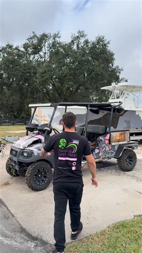 Carlos Fernandez | Let’s give the bagged golf cart a makeover!!! #uncutmotorsports #ruthlessforged #planbfab #showgolfcart | Instagram