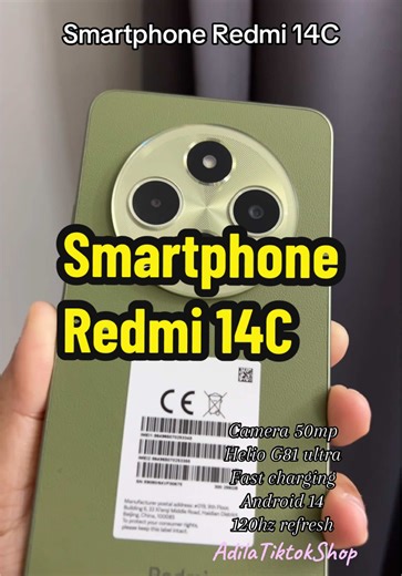 Smartphone Redmi 14C: Kelebihan dan Spesifikasi