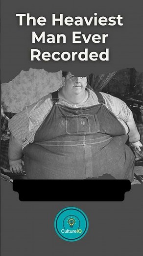 The Heaviest Man Ever Recorded : Jon Brower Minnoch