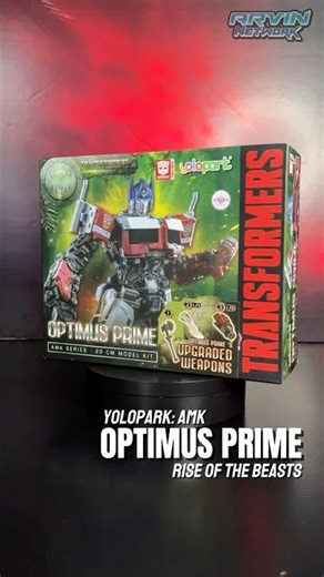 Optimus Prime ROTB Box Art V2 | Yolopark AMK Series