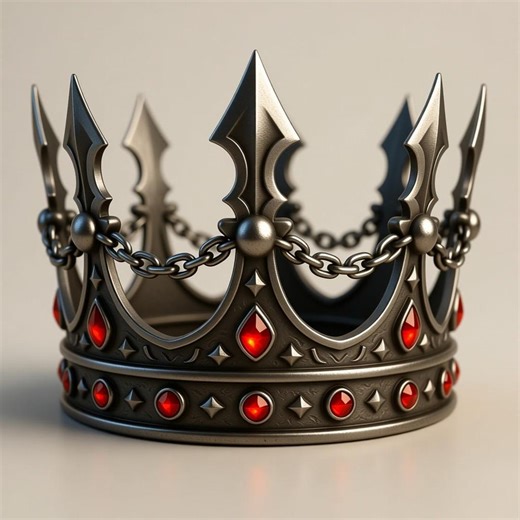 Fantasy Crown STL | Regal 3D Printable Crown With Gems | Cosplay Prop Digital File - Etsy