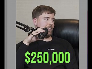 Cameo Inflation: Mr. Beast Was Paid $250,000 To Record A Video Saying "Hi" To A Billionaire's Son