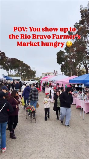 Rio Bravo Country Club on Instagram: "Hey Bakersfield! Looking for something fun to do this weekend? Come check out the Farmers Market at Rio Bravo Country Club! It’s happening this Sunday from 10am to 2pm, and it’s open to the public. Stroll through over 50 local vendors! Shop fresh produce, homemade salsas, baked goods, candies and treats, BBQ, Mexican food, seafood, and more delicious eats. We’ve got unique shopping with boutique clothing, jewelry, skincare, home and garden décor, handmade cr