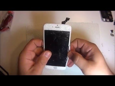iPhone 6 Screen Replacement Glass Only Repair - DIY 15 mins