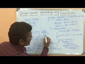 BINARY OPERATOR OVERLOADING USING FRIEND FUNCTION IN C++ WITH EXAMPLE