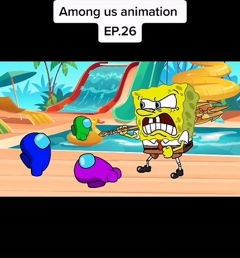 SPONGEBOB vs AMONG US ANIMATION | Peanut Among Us #granny #spongebob #among #amongus #freddy#bendy#animal#cartoon #cartoonbox