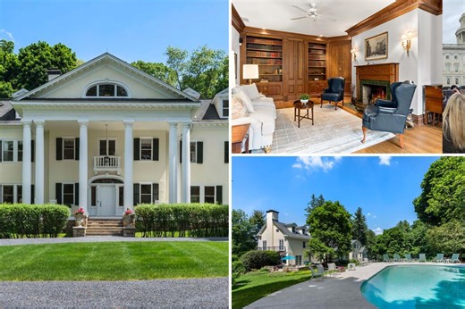 The New Jersey home where Brooke Astor resided during her tumultuous first marriage has listed for $2.95M