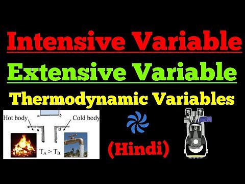 intensive and extensive variable