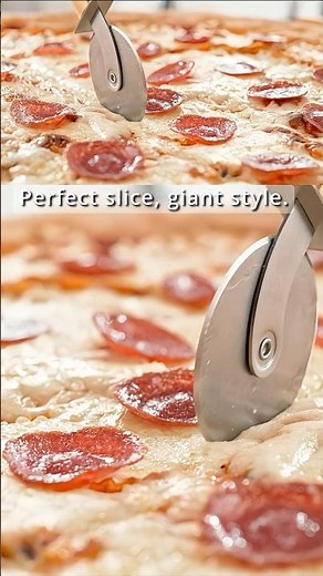 Cutting a 28" NY-Style Pizza | DIY Zip-Tie Cutter