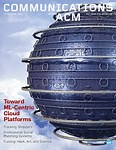 Toward ML-centric cloud platforms | Communications of the ACM