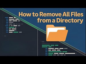 How to Remove All Files from a Directory in Ubuntu Using the Terminal