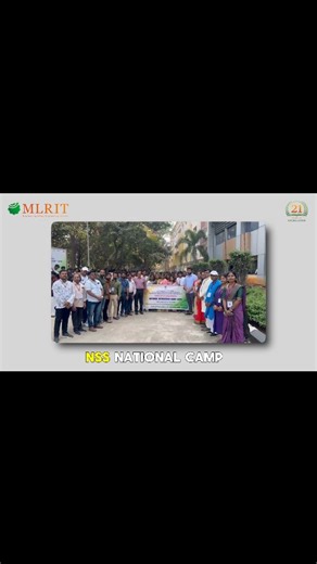 MLR Institute Of Technology on Instagram: "NATIONAL INTEGRATION CAMP a grand success at MLRIT! 12 states( Punjab, West Bengal, Kerala, Karnataka, Maha Rashtra, Madhya Pradesh, Odisha, Haryana, Tamil Nadu, Gujarath, Andhra Pradesh and Telangana) 200 NSS volunteers 14 Program officers 1 Destination @mlritofficial Successfully completed one week National Integration Camp from 22/12/2025 to 28/12/2025. Congratulations @mlritnss and thanks to all the NSS volunteers for making MLRIT experience a great