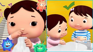 Keep those little hands clean and healthy! TOP TIP: To make sure you kill all the germs, sing your favorite nursery rhyme twice! #washyourhands #coronavirus #healthyhabits | Little Baby Bum TV