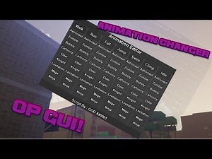 Roblox | Da hood OP FE GUI [Animation changer]